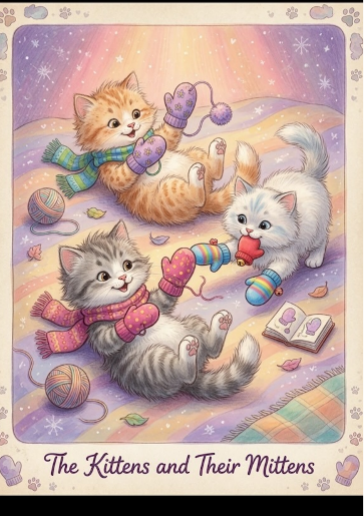 Generated kittens illustration